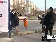 Young Lesbians Pissing Around In Public