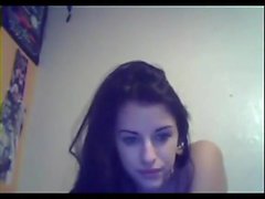 Amazing teenager on skype