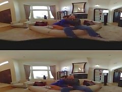 VR Stereoscopic 360 - Adrianna Chechik Likes Being Watched While Fucked