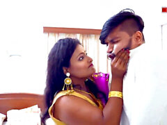 Indian wife seduces young guy for hard fuck