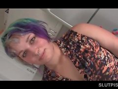 Piss wet lesbian teen sluts making out