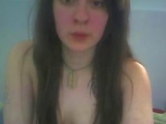 18yo wild teen masturbates on webcam