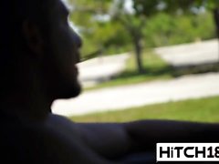 Teen Alex Mae Fucked In Van Hitchhiker Blowjob