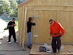 Contractors gangbang the old homeowner MC169