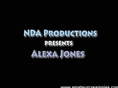 Alexa Jones - Amateur Creampies