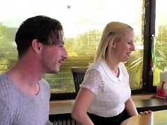 German Teacher Seduce Curvy Teen to Fuck at Home Lesson