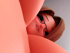 Giantess vore, 3d