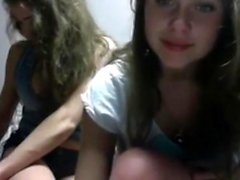 anybody knows their names? (webcam show, huge boobs)