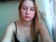 Blonde teen Sierras first erotic masturbation video