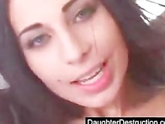 Young girl fucked hard in her sweet pussy