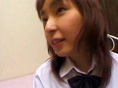 Haruka Hoshikawa has hairy cunt aroused and fucked all the