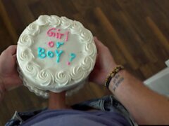 Teens hold gender reveal party for bro