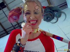 Harley Quinn rides Bill Baileys big cock