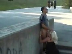 Young Pussy Fucked In Public