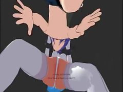 MMD Wrestling Facefuck