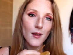 LittleRedheadLisa - Retainer Fetish Humiliation JOI