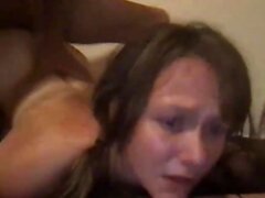 Horny teen babe get load of cum on belly after hard pounding