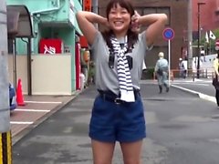 Japanese teens spraying piss