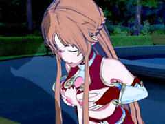 Asuna sao, teens ficken uncensored, 3d