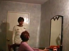 Russian Wife Fuck Home Time With Young Guy Voyeur