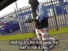 Fake Cop Hot cyclist with big tits and sweet ass