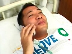 Saki Mutoh nurse has hairy slit fucked with cock and sex