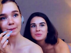 Amateur trio teen cumshot