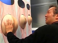 Asian at a glory hole