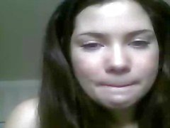 Collegegirl masturbates on webcam