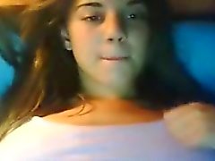 Latin Teen Shows Her Tits And Pussy
