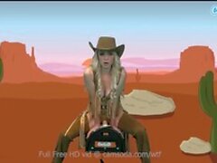 Camsoda - Sweet Teen Cowgirl Rides Sybian