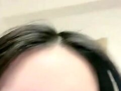 Great close up in japanese teen oral sex pov