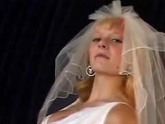 Teen bride with big tits