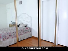 GingerPatch - Freckled Redhead Teen Fucked By Stepdad