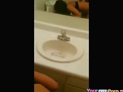 Ghetto Teens Bathroom Sex