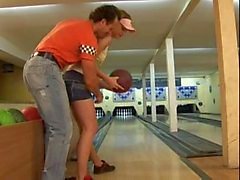 They have a hot fuck in the bowling alley