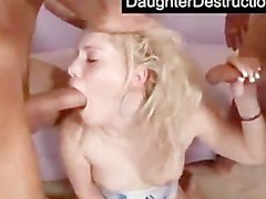 Daughter hard fucked
