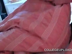 College babes fucking pussy and cock in 3some