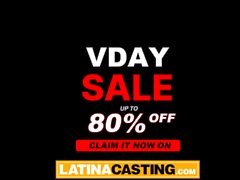Latina Casting - Hot 19yo Babe Banging Big Dick Agent