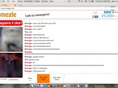 18 y/o plays with pussy on omegle