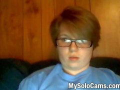Young chubby girl masturbates on webcam