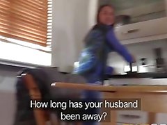 Fake Cop Lonely housewife fucked in the arse