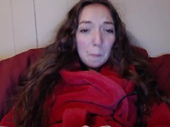 Puffy nipples teen fingering herself on webcam