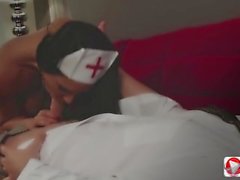 Porn nurse striptease dancing and fucking