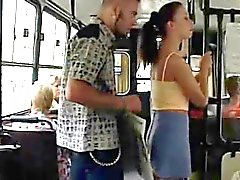 AMAZING sex at a PUBLIC city bus