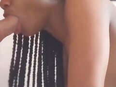 Black Teen Slut Begs For Daddys Sperm