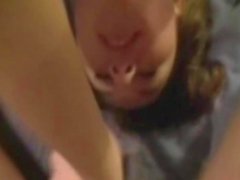 18 yr old karinne deepthroat fucked at home