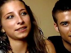 18 years old Cristina and Diego couple fucking