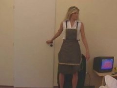 Cute German Gril Work In Hotel