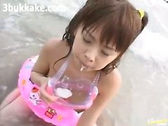 18 yo Japanese Outdoors Cumslut Clips